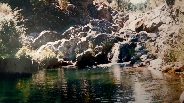 Poza y cascada del Romance
